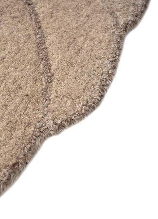 Wool Rug other shape  - 227 x 190 cm - beige