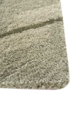 Wool Rug - 270 x 180 cm - olive green