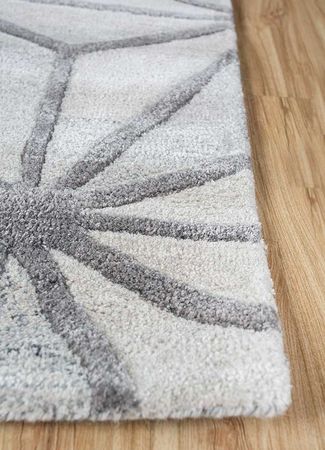 Wool Rug - 180 x 120 cm - cream