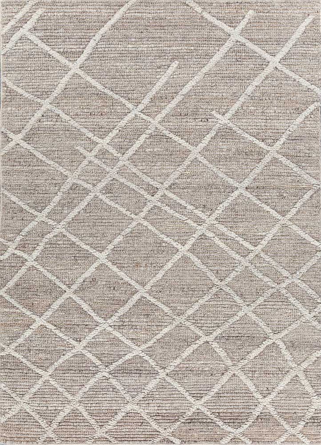 Wool Rug - 240 x 150 cm - light grey