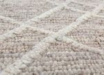 Wool Rug - 240 x 150 cm - light grey