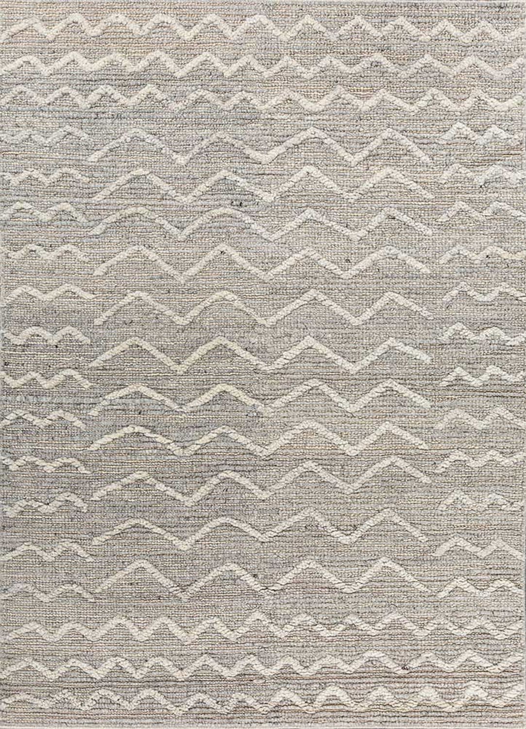 Wool Rug - 240 x 150 cm - light grey