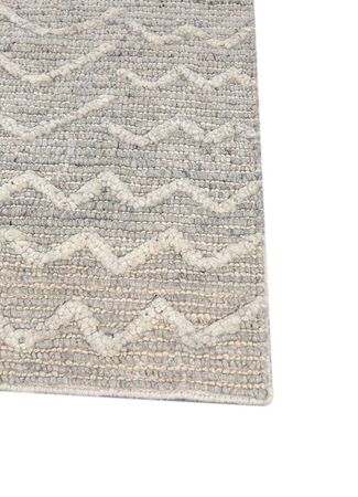 Wool Rug - 240 x 150 cm - light grey