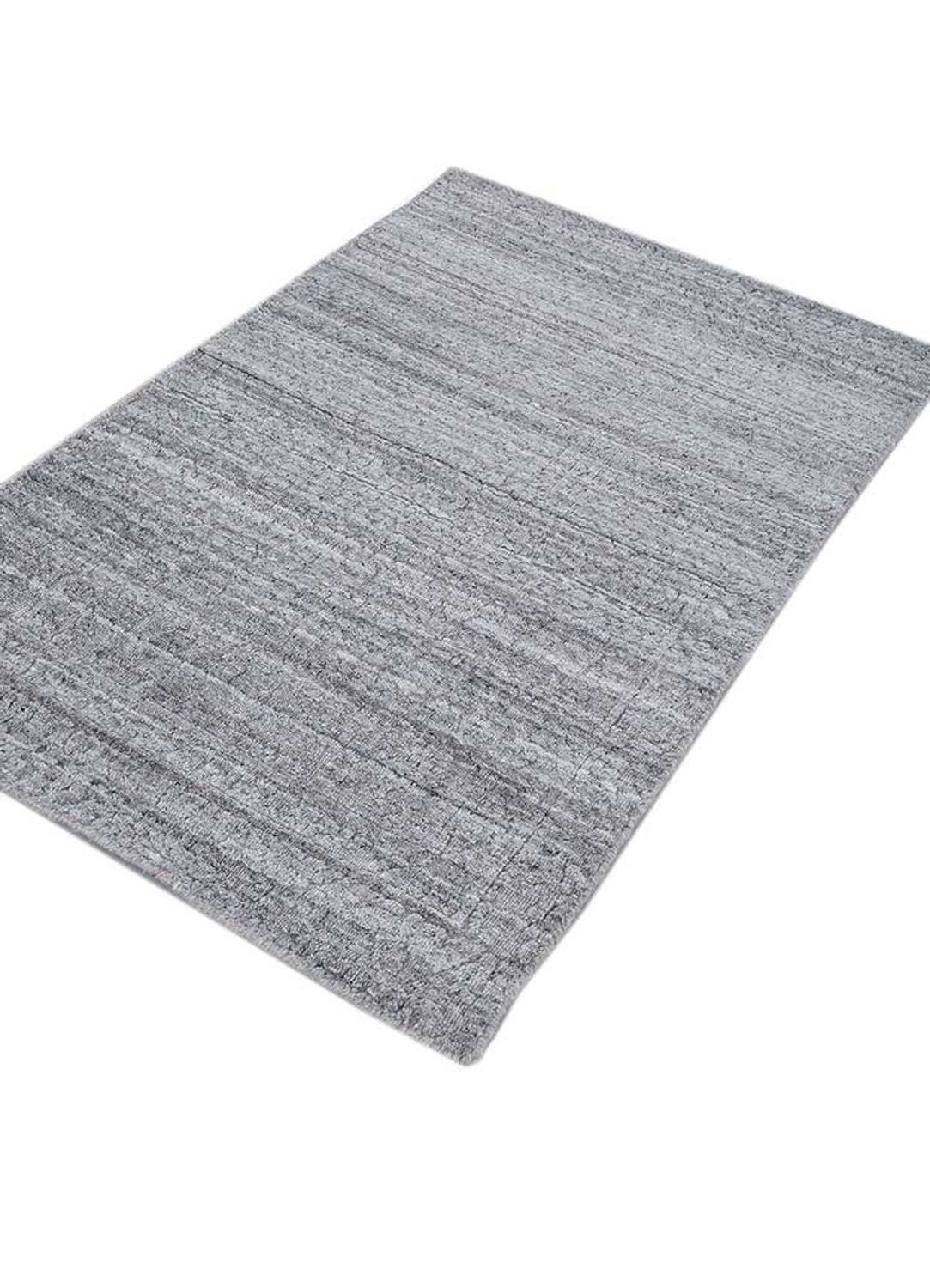 Viscose Rug - 120 x 75 cm - grey