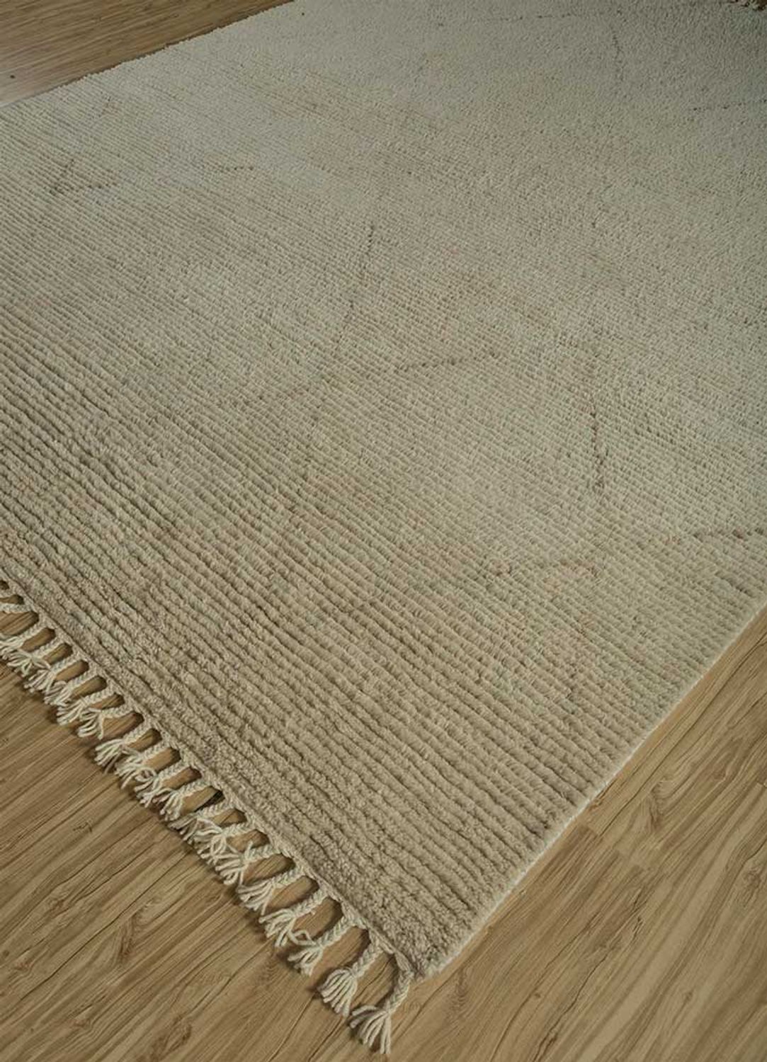 Wool Rug - 420 x 300 cm - cream