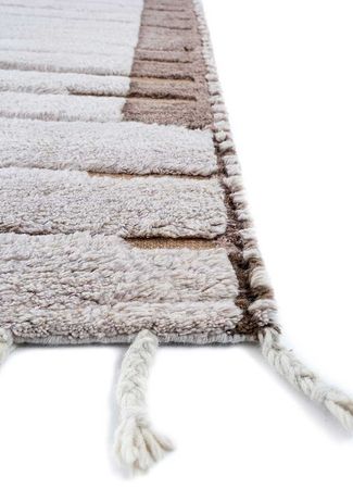 Wool Rug - 270 x 180 cm - gold