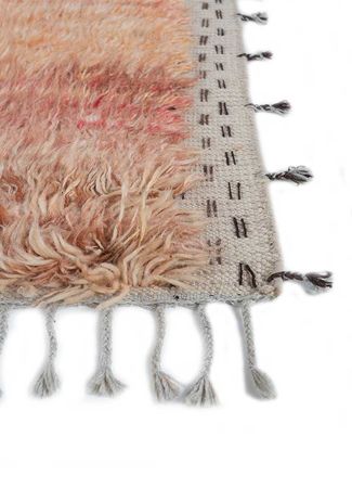 Wool Rug - 90 x 60 cm - gold