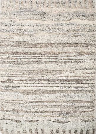 Wool Rug - 90 x 60 cm - cream