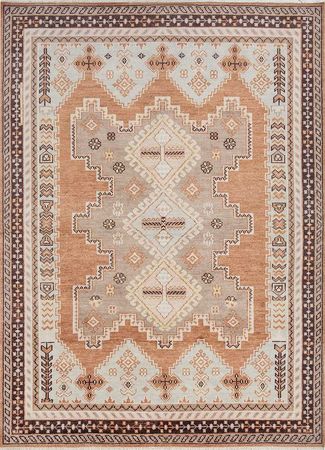 Wool Rug - 300 x 240 cm - orange