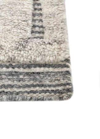 Wool Rug - 90 x 60 cm - cream