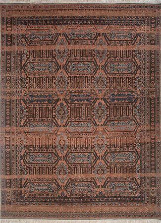 Wool Rug - 300 x 240 cm - orange