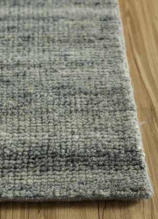 Wool Rug - 240 x 150 cm - dark green