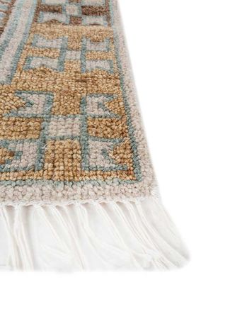 Wool Rug - 270 x 180 cm - blue