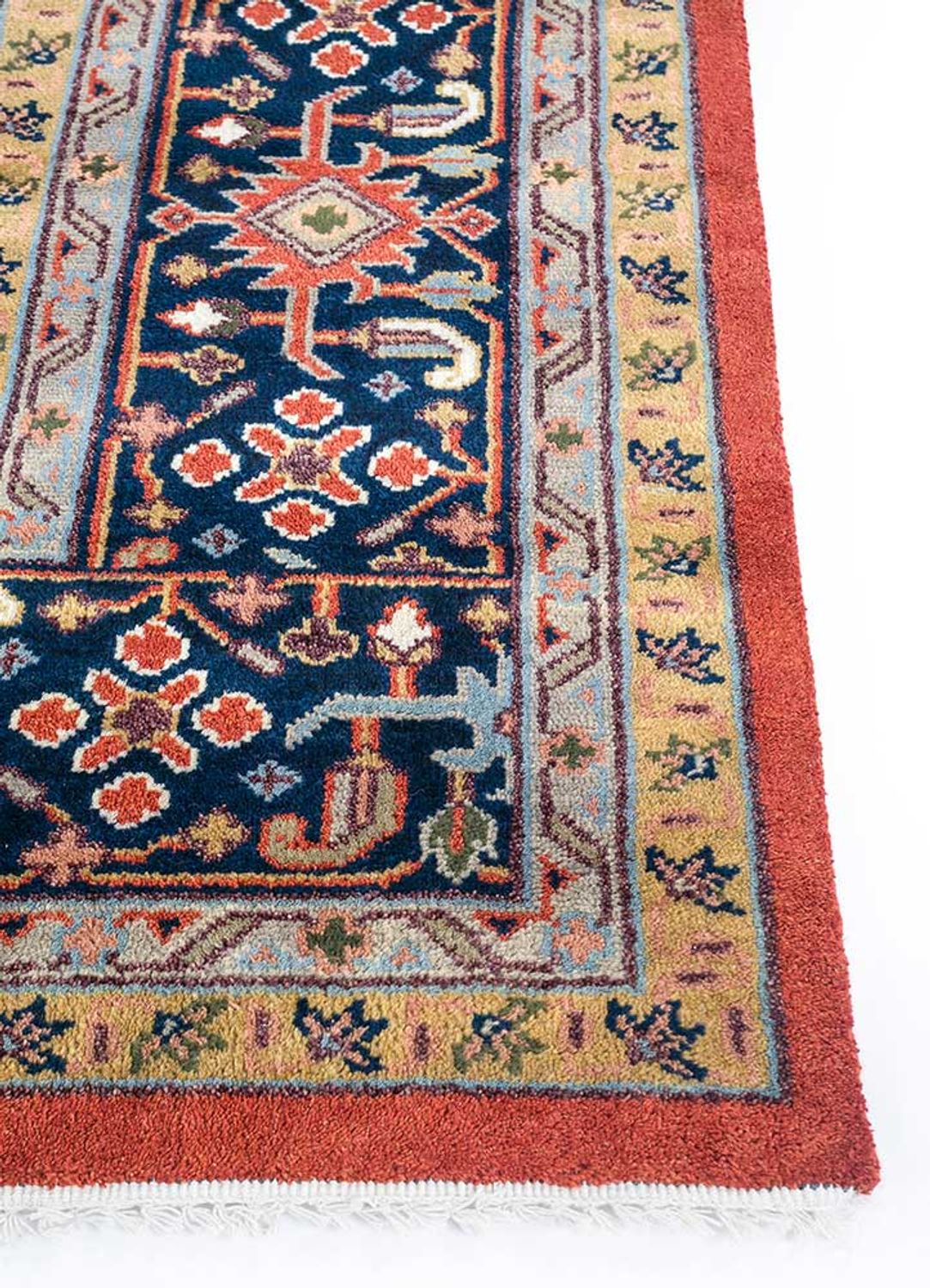 Wool Rug - 435 x 345 cm - orange