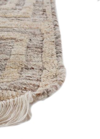 Wool Rug - 150 x 90 cm - cream