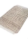 Wool Rug - 150 x 90 cm - cream