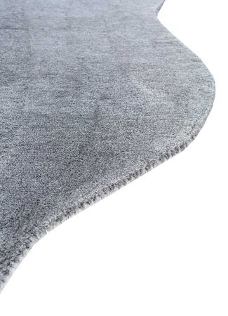 Wool Rug other shape  - 285 x 180 cm - light grey