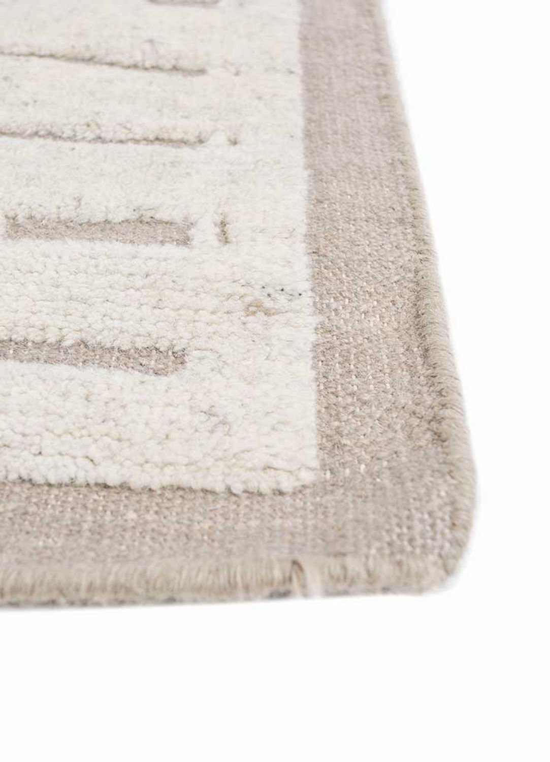 Wool Rug - 300 x 240 cm - cream