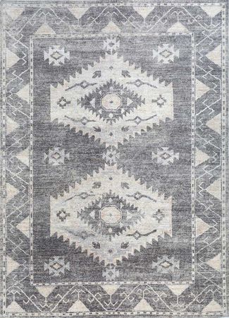 Wool Rug - 300 x 240 cm - grey