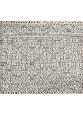 Wool Rug square  - 75 x 75 cm - beige