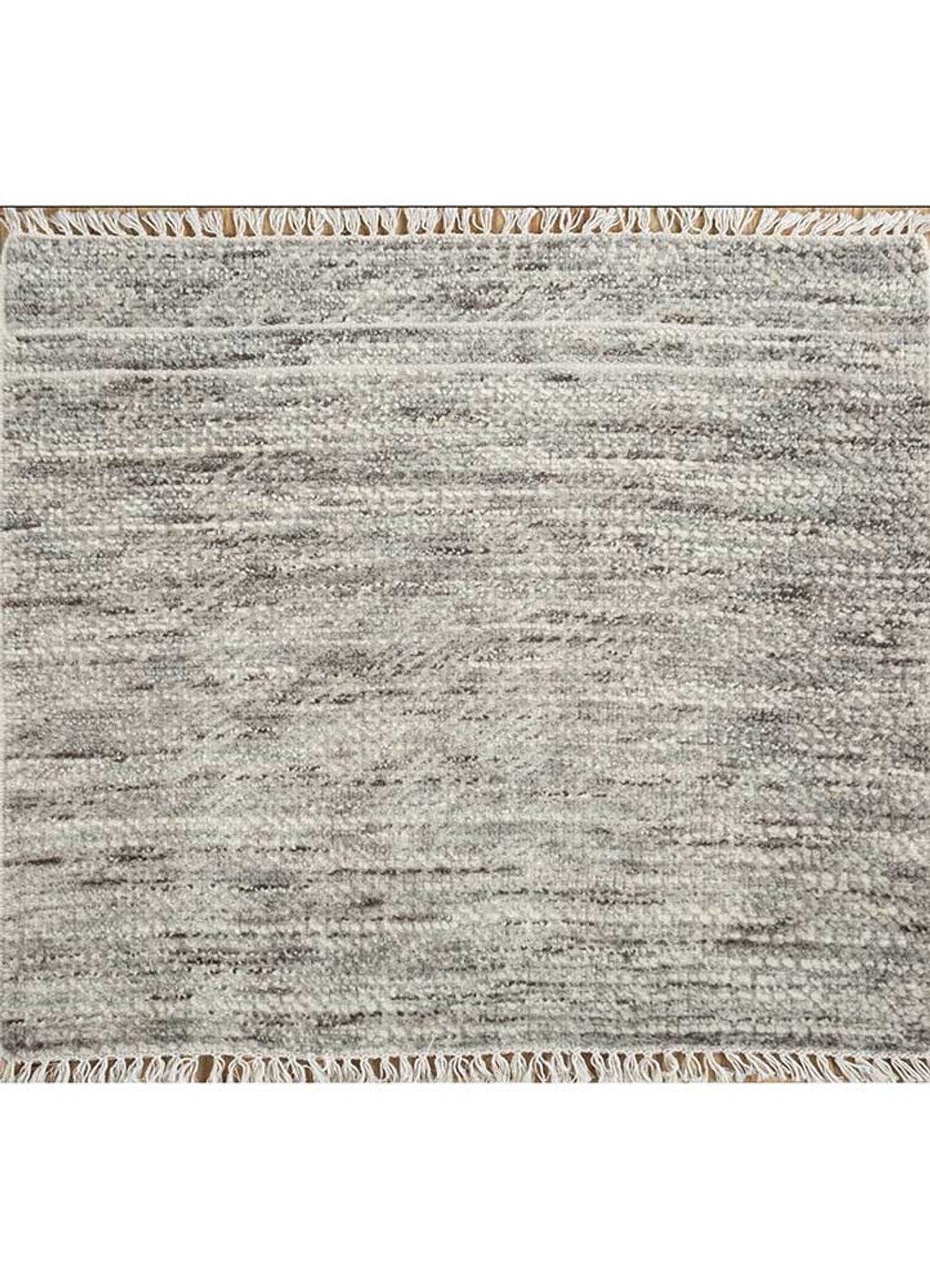 Wool Rug square  - 75 x 75 cm - beige