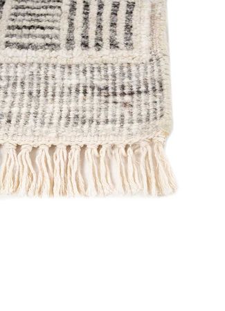 Wool Rug - 90 x 60 cm - cream