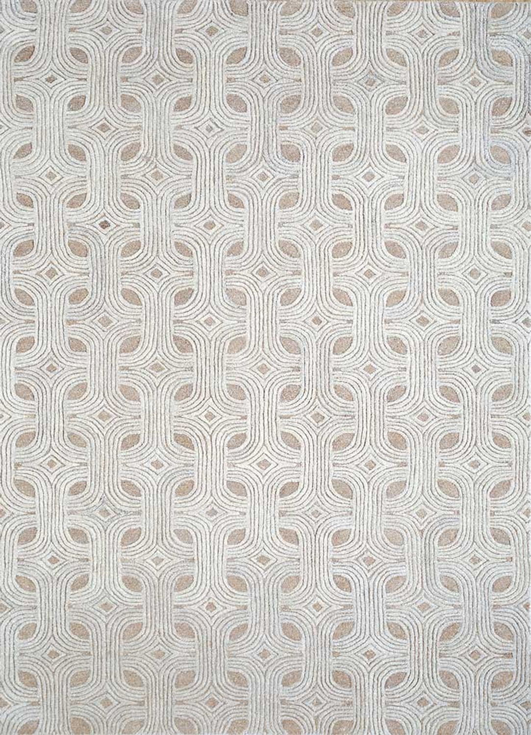 Wool Rug - 240 x 150 cm - cream