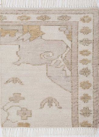 Wool Rug - 90 x 60 cm - cream