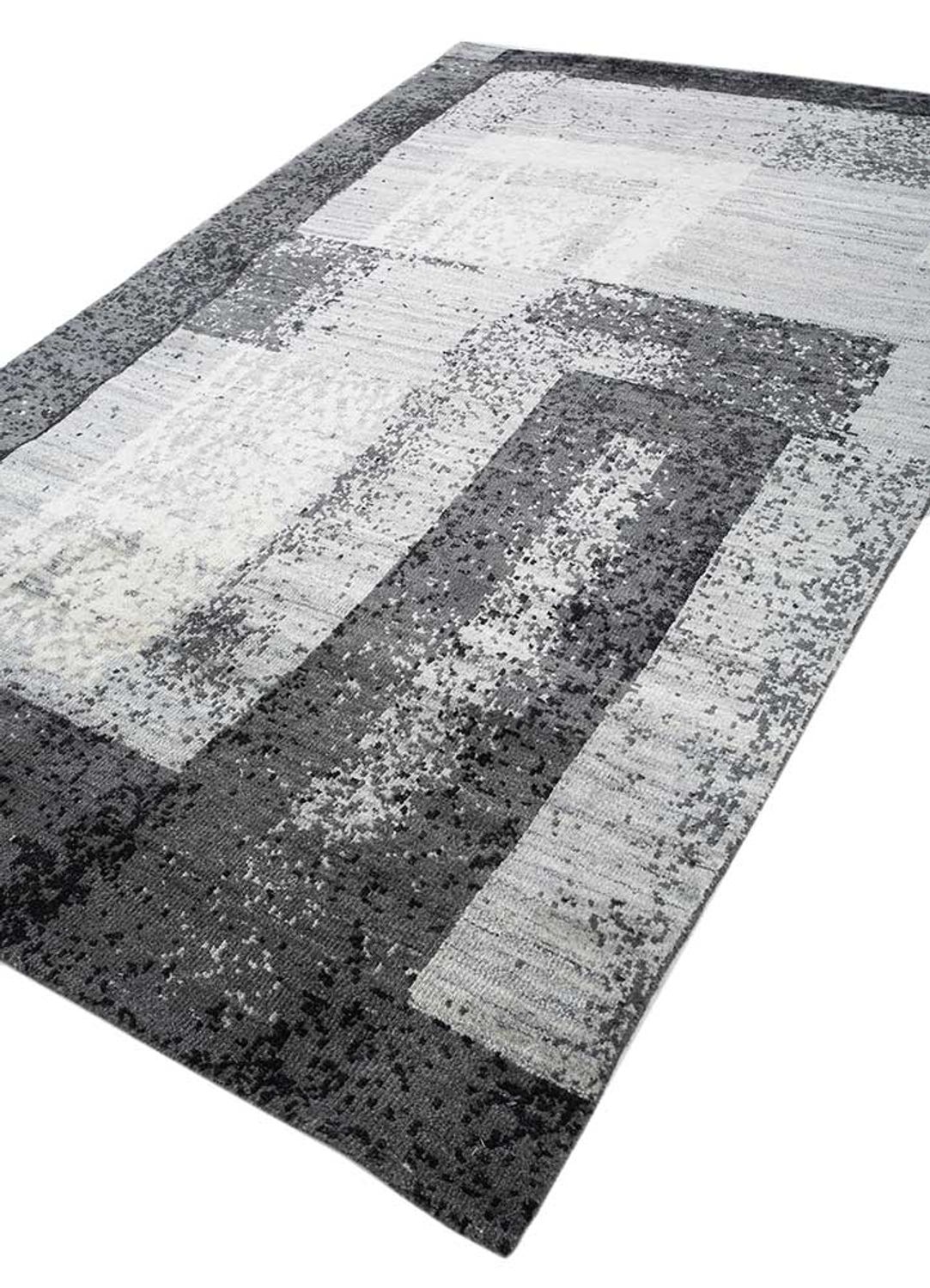 Wool Rug - 240 x 150 cm - grey