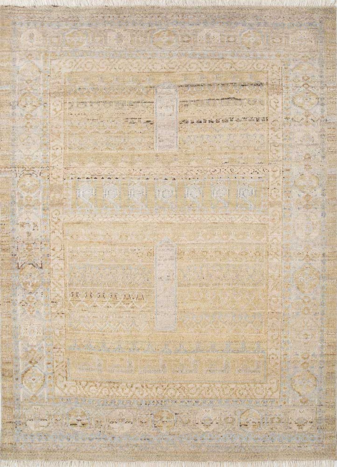 Wool Rug - 308 x 248 cm - gold