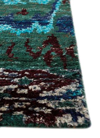 Designer Rug - Vintage/Overdyed - 240 x 150 cm - blue