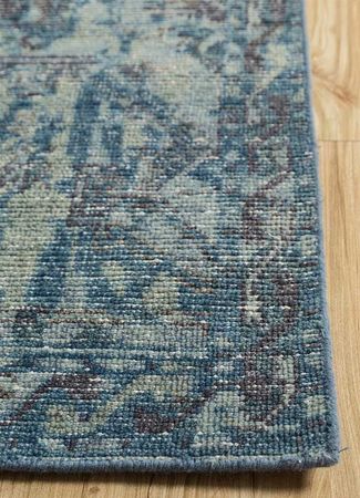 Wool Rug - 300 x 240 cm - blue