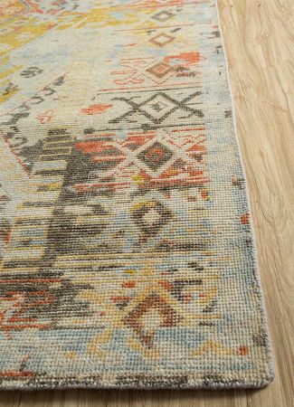 Wool Rug - 300 x 240 cm - orange