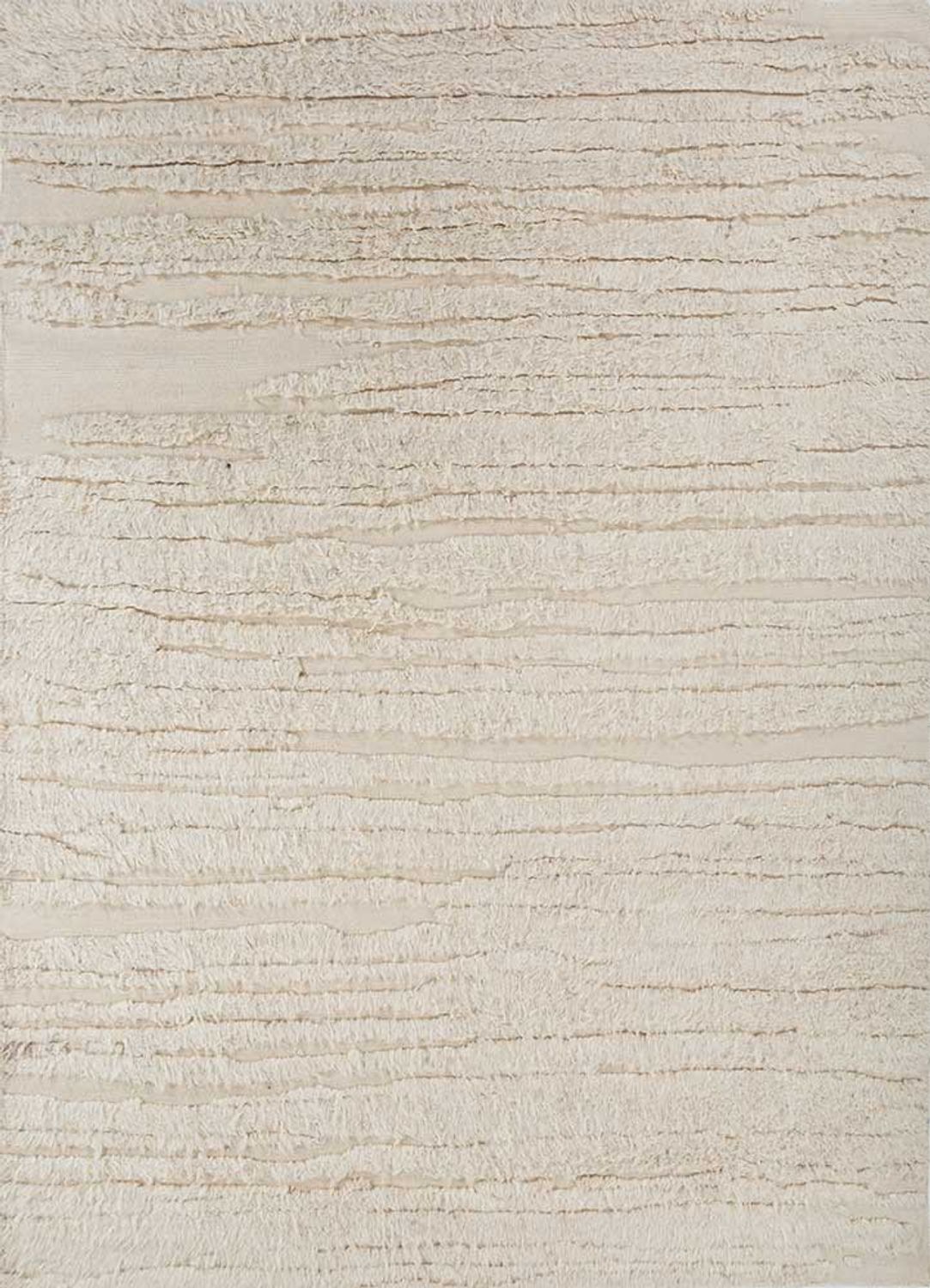 Wool Rug - 300 x 240 cm - cream