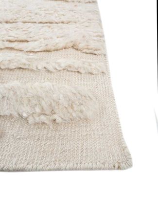 Wool Rug - 300 x 240 cm - cream