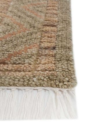 Wool Rug - 300 x 240 cm - orange