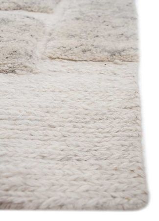 Wool Rug - 300 x 240 cm - silver