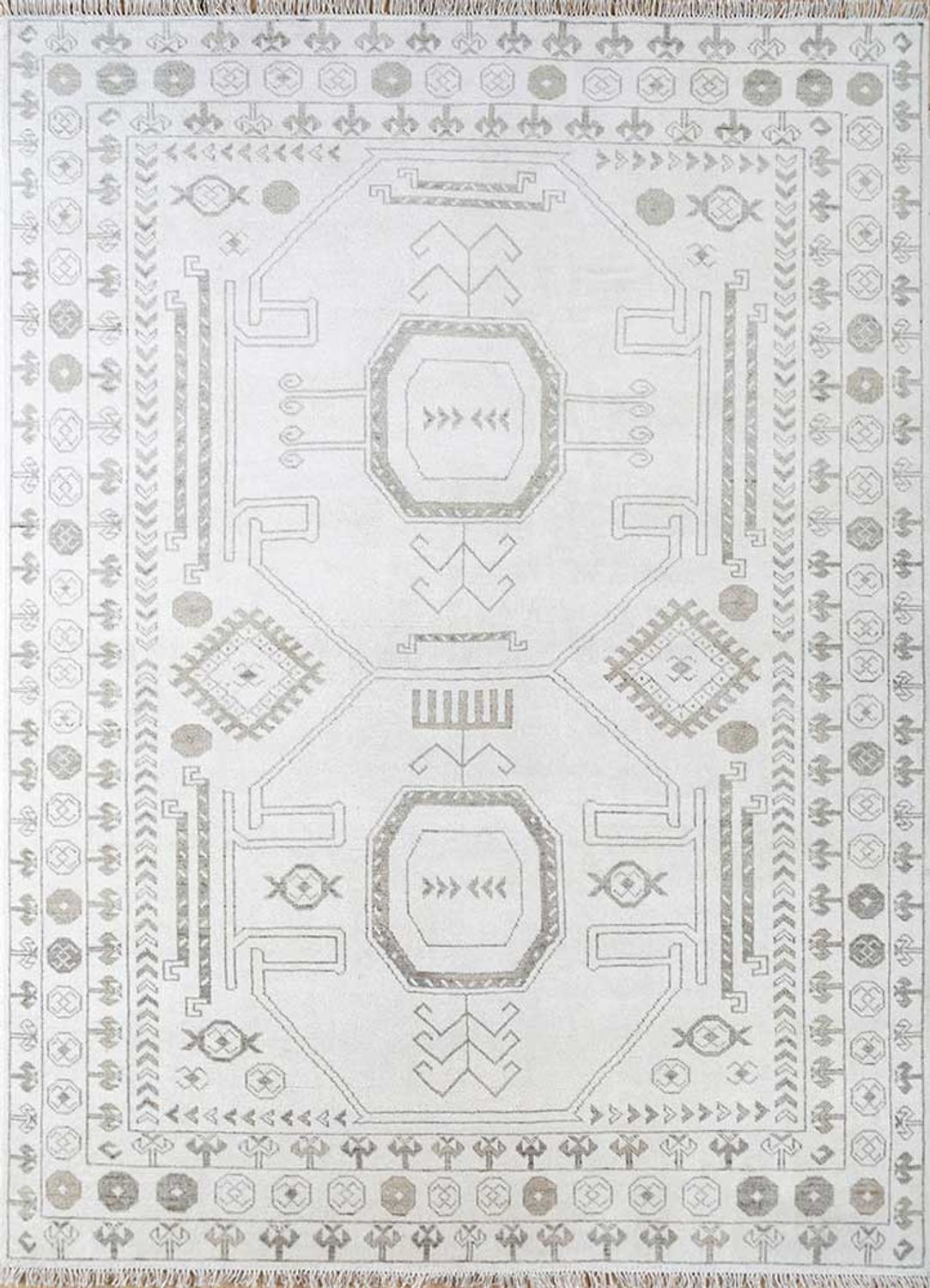 Wool Rug - 300 x 240 cm - cream