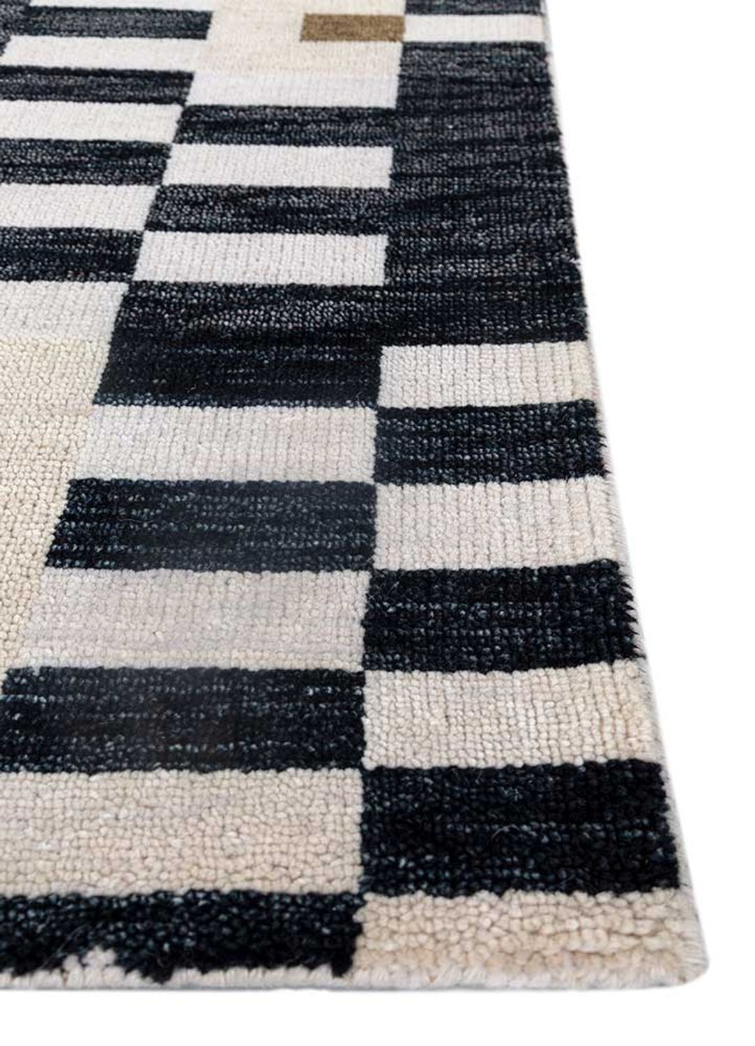 Wool Rug - 90 x 60 cm - grey