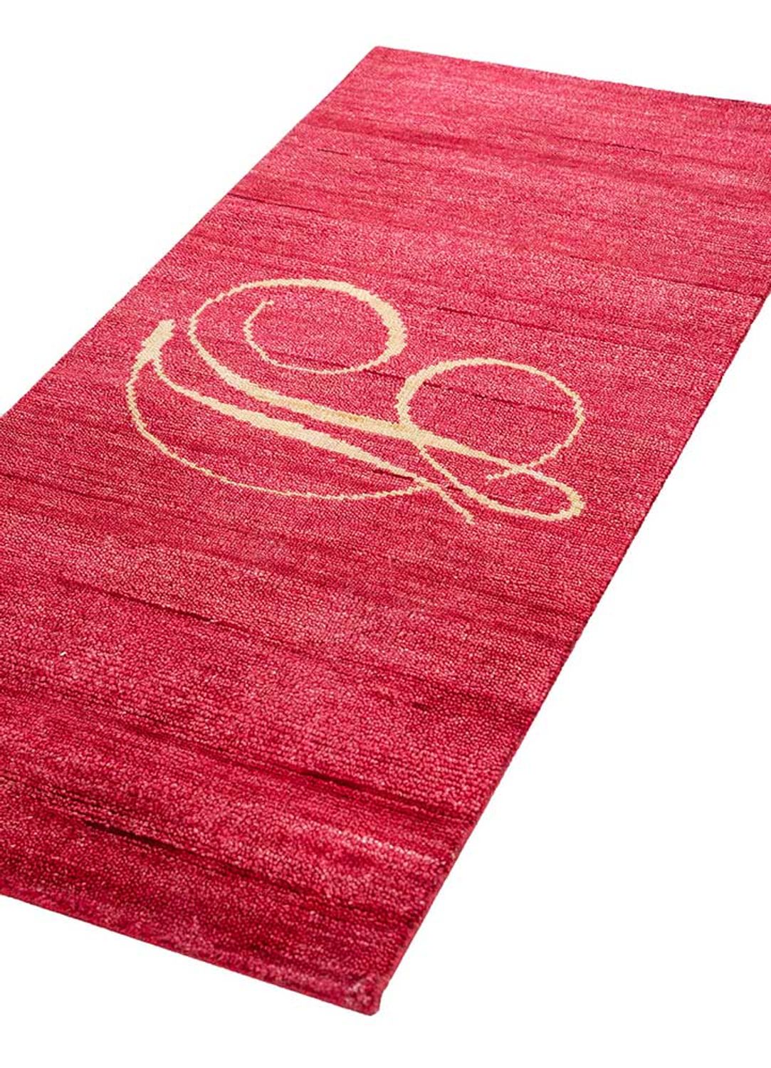 Runner Wool Rug - 140 x 60 cm - orange