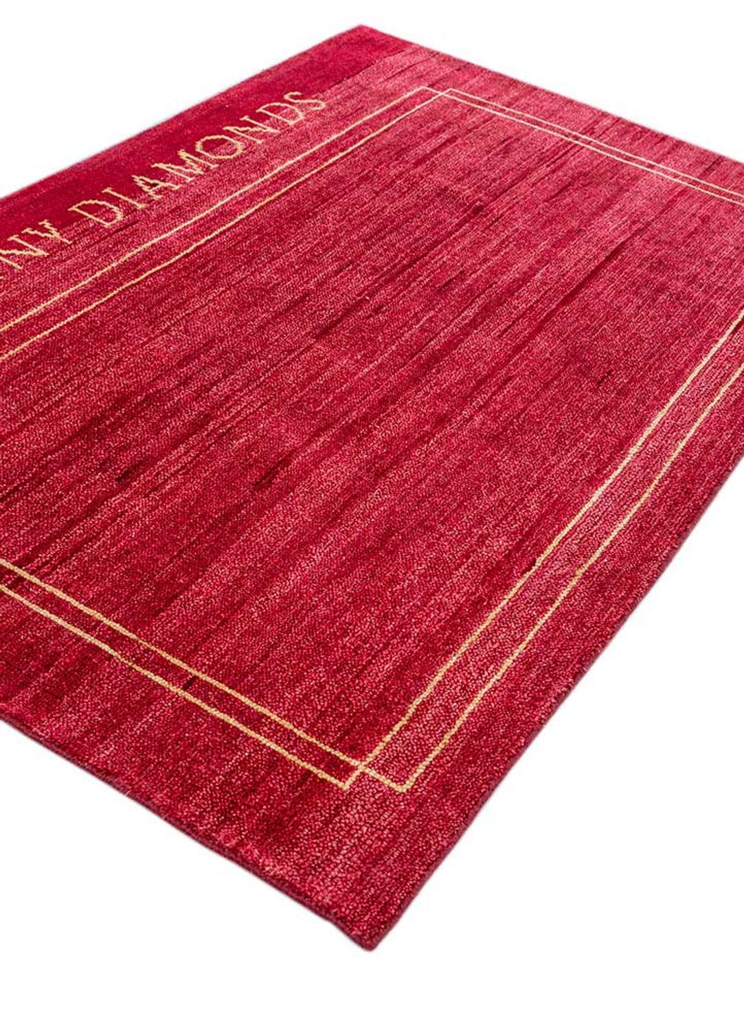 Wool Rug - 158 x 100 cm - orange