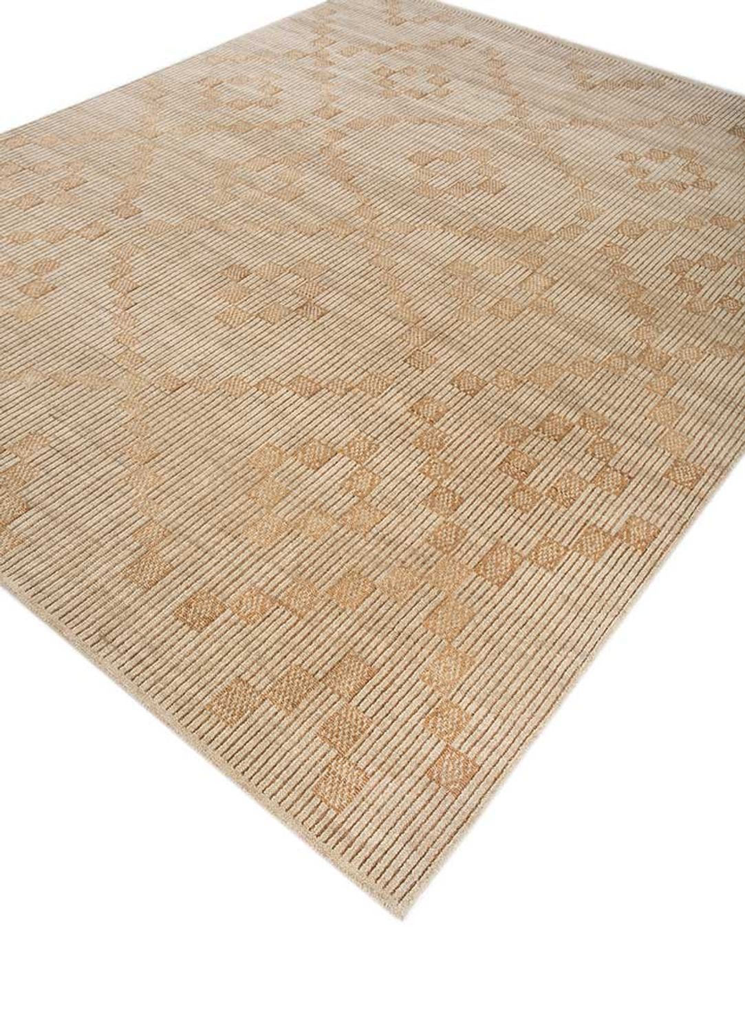 Wool Rug - 300 x 240 cm - gold