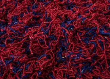 Runner Wool Rug - 365 x 124 cm - orange