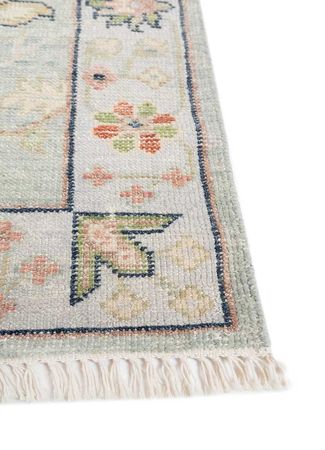 Wool Rug - 300 x 240 cm - green