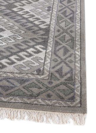 Wool Rug - 240 x 150 cm - grey