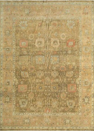 Wool Rug - 295 x 235 cm - gold