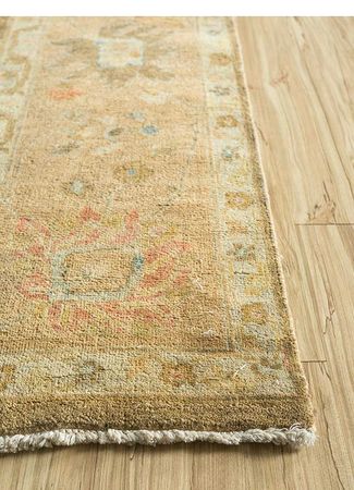 Wool Rug - 295 x 235 cm - gold