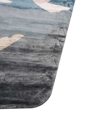 Designer Rug other shape  - 668 x 515 cm - blue