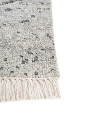 Wool Rug - 240 x 150 cm - light grey