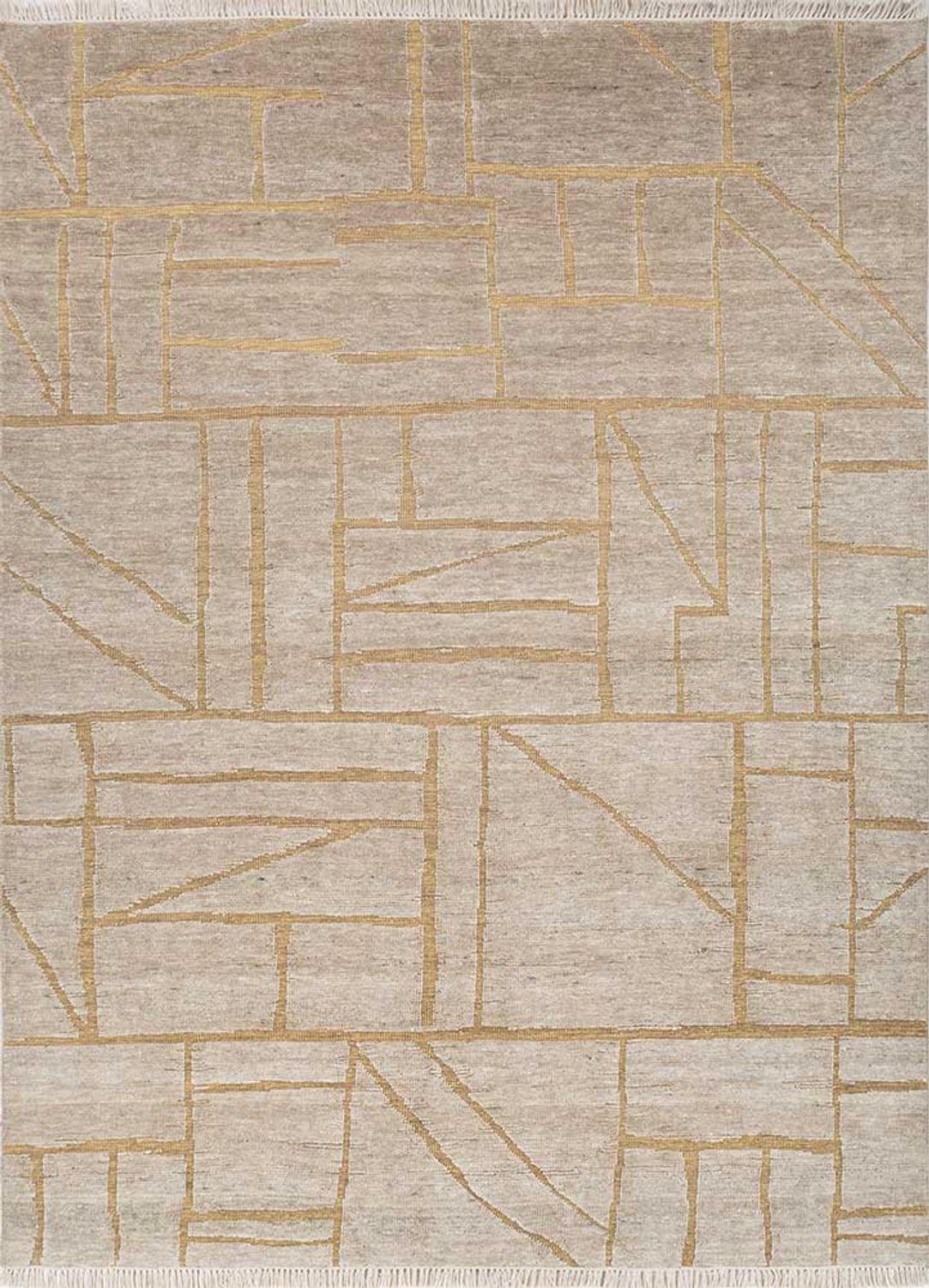 Wool Rug - 300 x 240 cm - beige